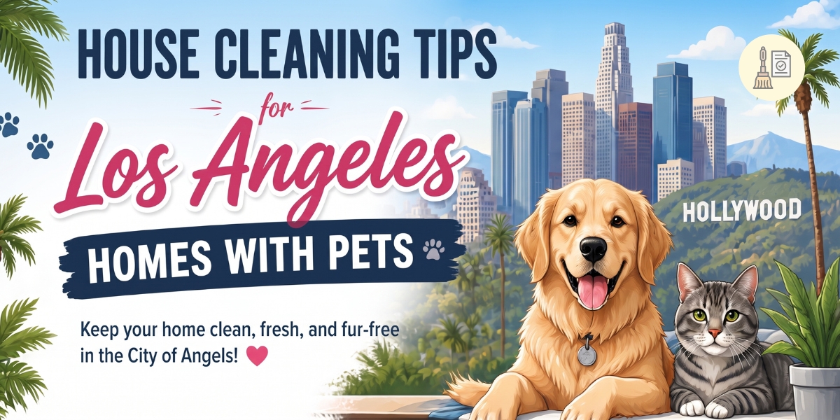 House Cleaning for Pet Owners Los Angeles | Maid For LA